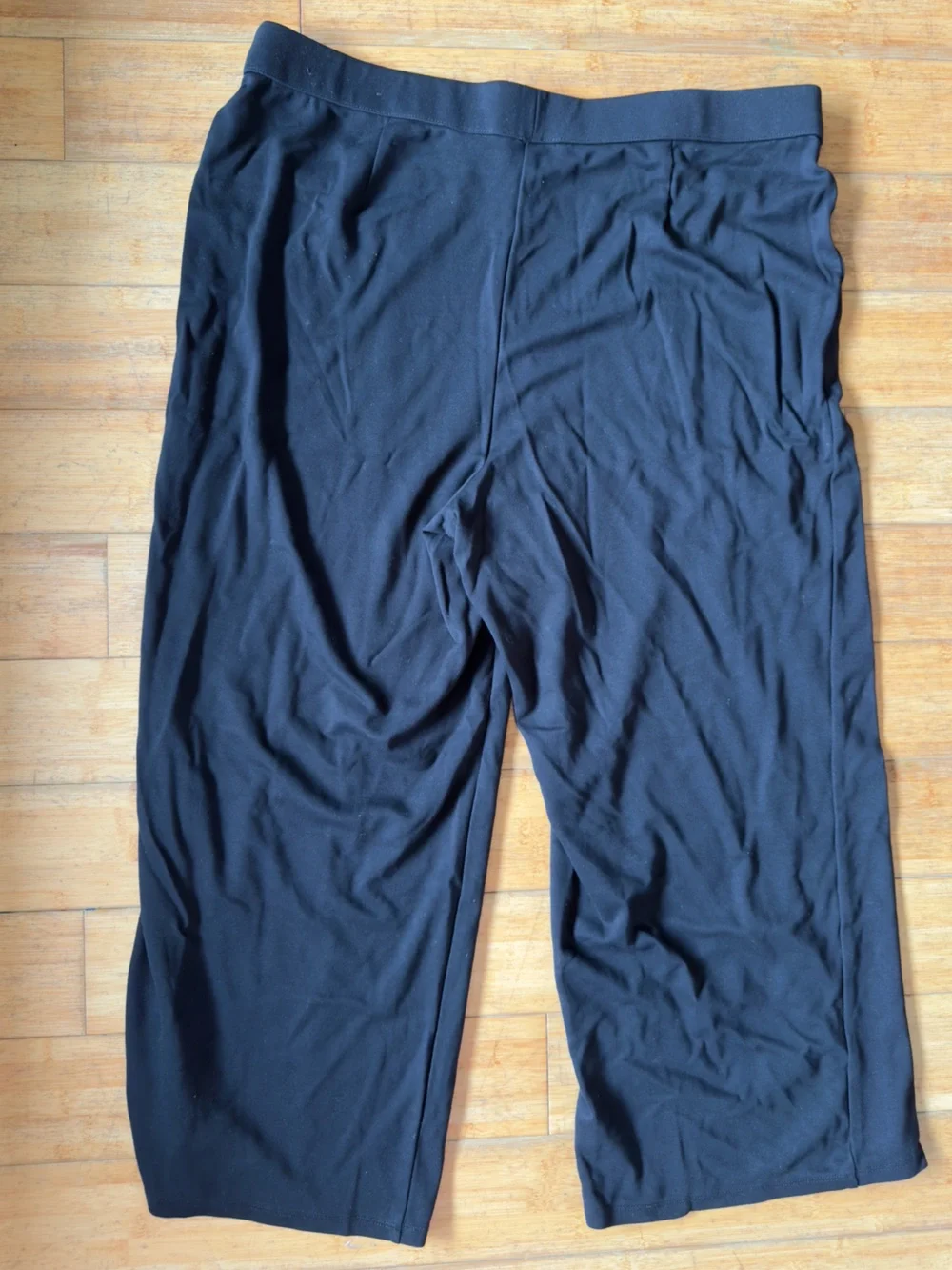 Alfred Dunner Black Pull On Pants